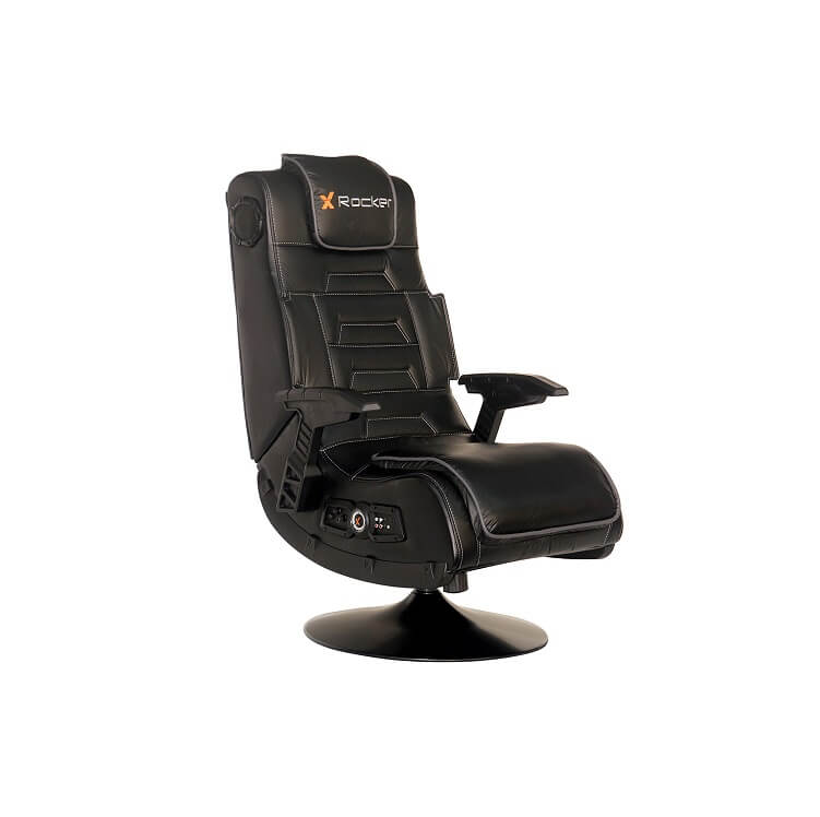 X video rocker pro series pedestal 2.1 wireless best sale audio gaming chair black 51396 review