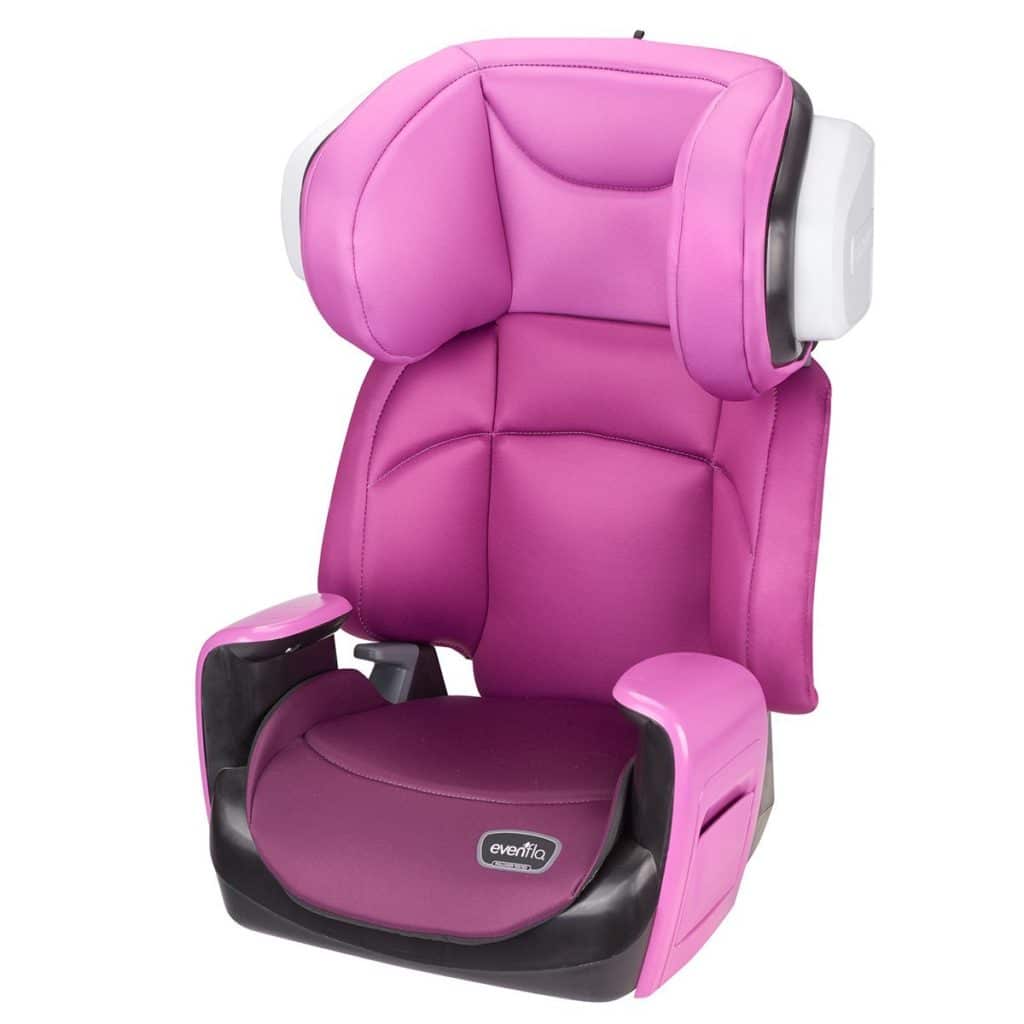 REVIEWED The Top 8 Best High Back Booster Seats 2022   Evenflo Pink High Back Booster Seat 1024x1024 